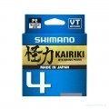 Леска плетёная SHIMANO Kairiki 4 PE 150 м зеленая 0.19 мм 11.6 кг